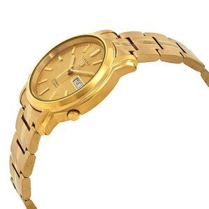 NWT Authentic Seiko Series 5 Automatic Gold Dial Men's Watch
